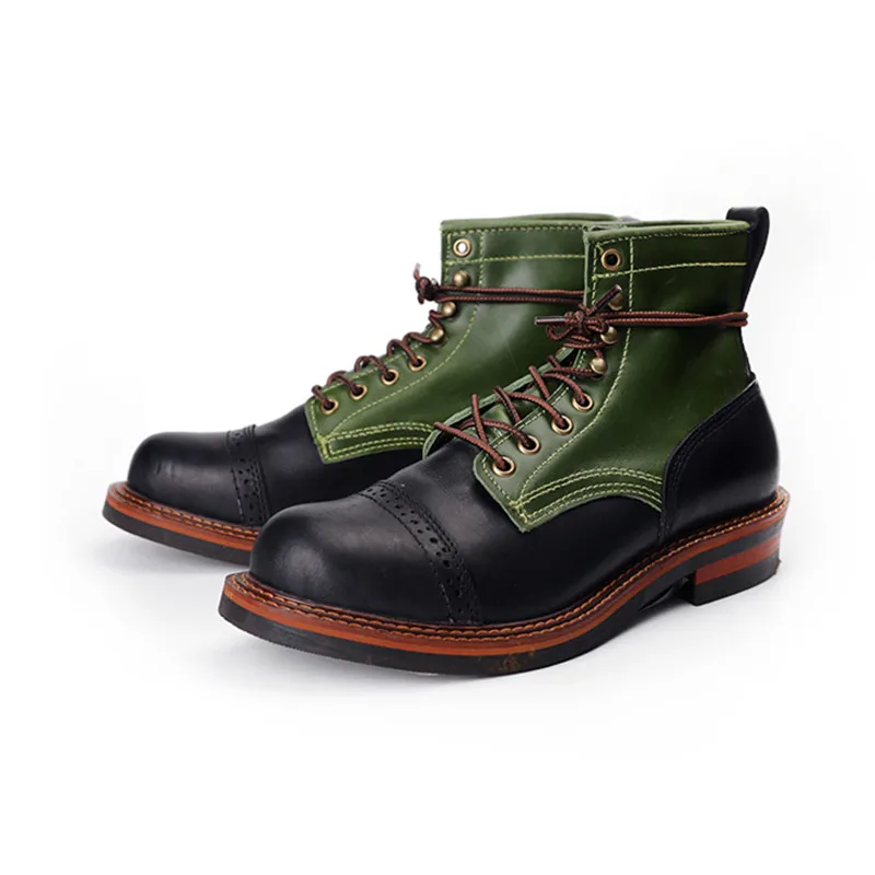Leather Workshop - Новые осенне-зимние мужские ботинки класса люкс