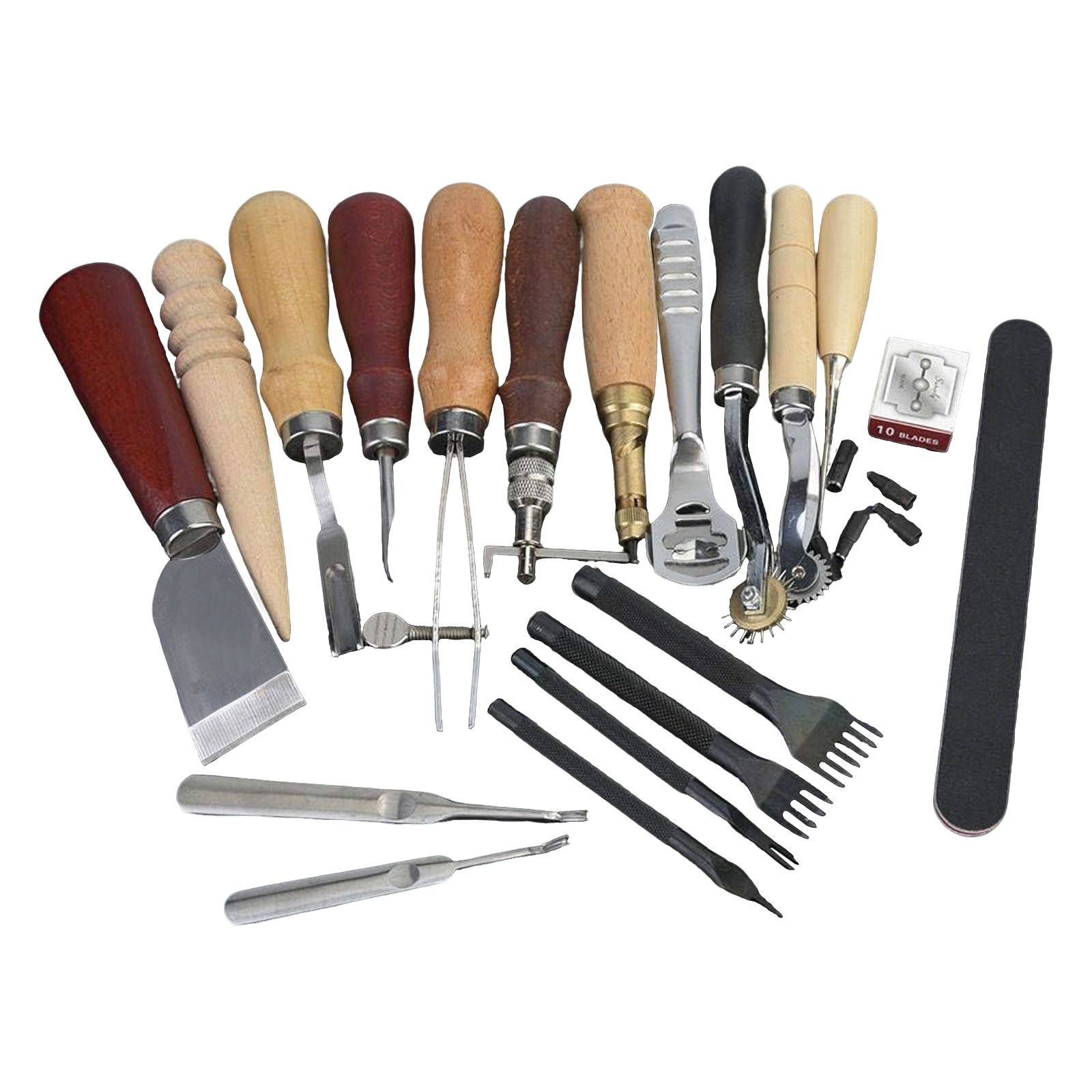 Leatherwork Beginner Tools - Набор инструментов для работы с кожей,