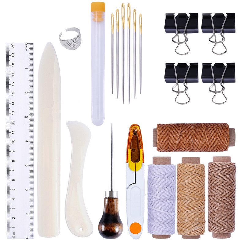 Leatherwork Edge Creaser - 25 шт./компл., набор для шитья кожи,