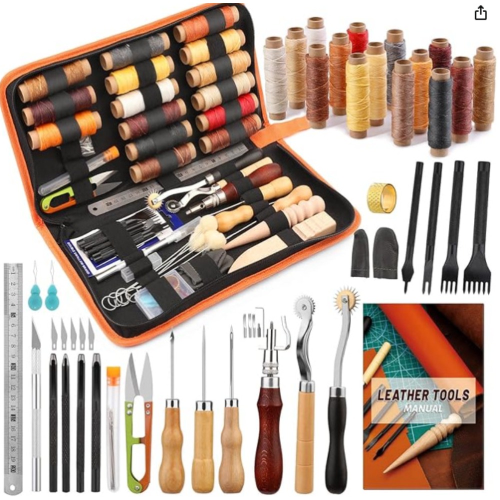 Leatherwork Beginner Tools - Инструменты для работы из кожи. Практичный