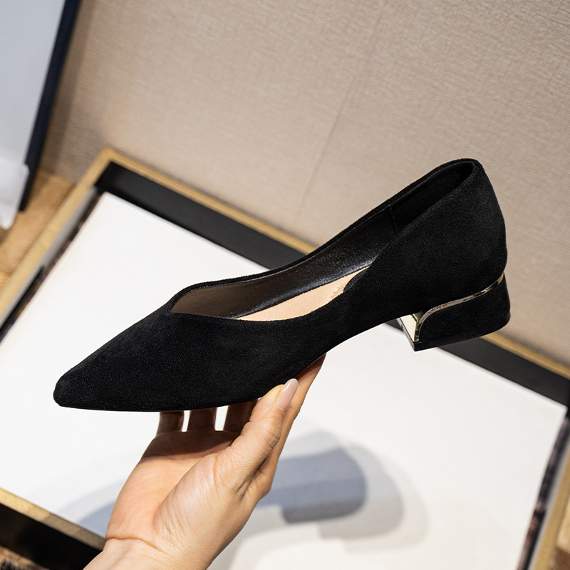 Женские туфли с острым носком  – обзор и цена Leather Work Women Shoes