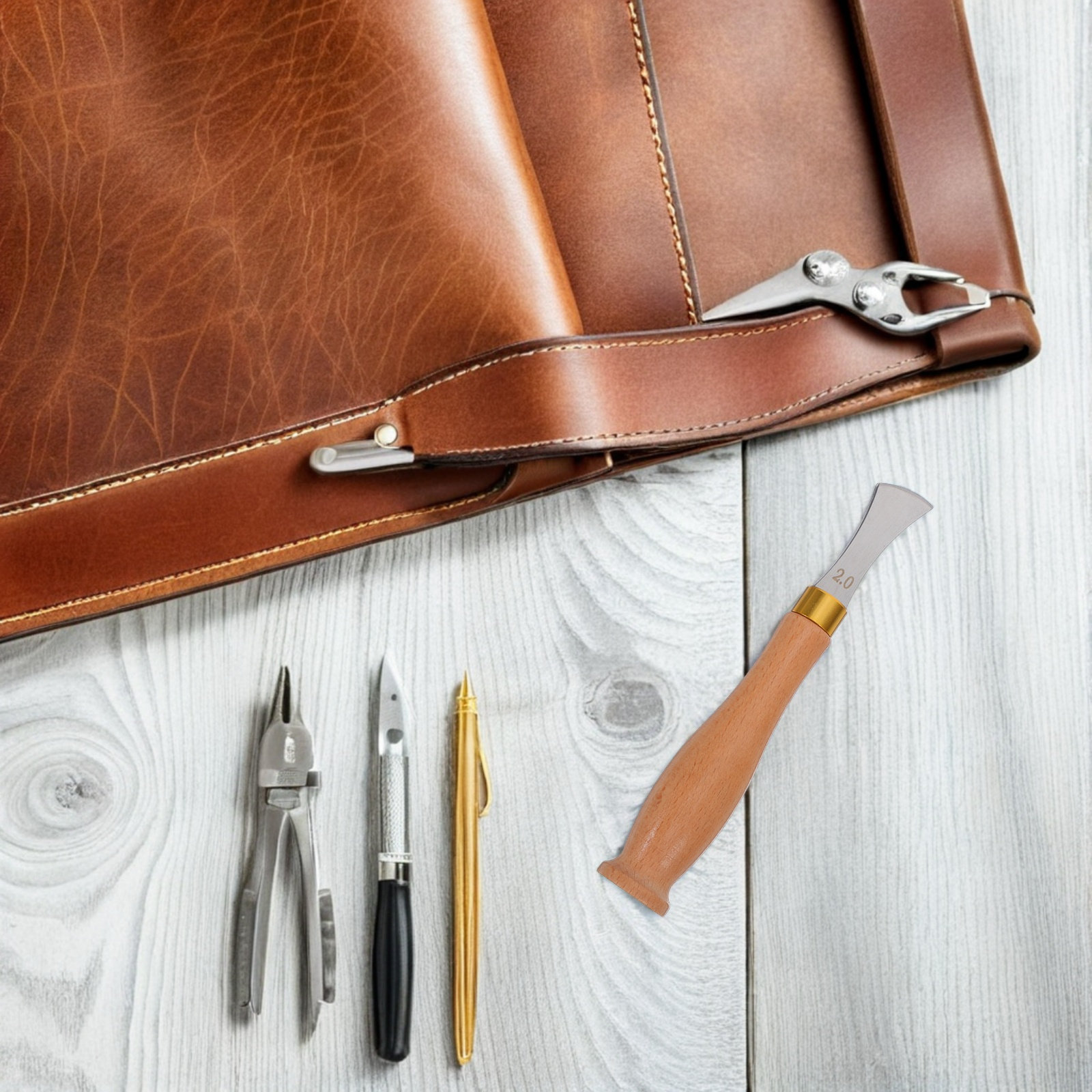 Инструмент для загибки краев и – обзор и цена Leatherwork Edge Creaser