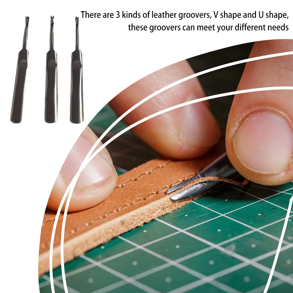 Набор из 3-х инструментов для  – обзор и цена Leatherwork Edge Creaser