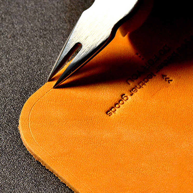 1 шт., кожаный кромка с мелким – обзор и цена Leatherwork Edge Creaser