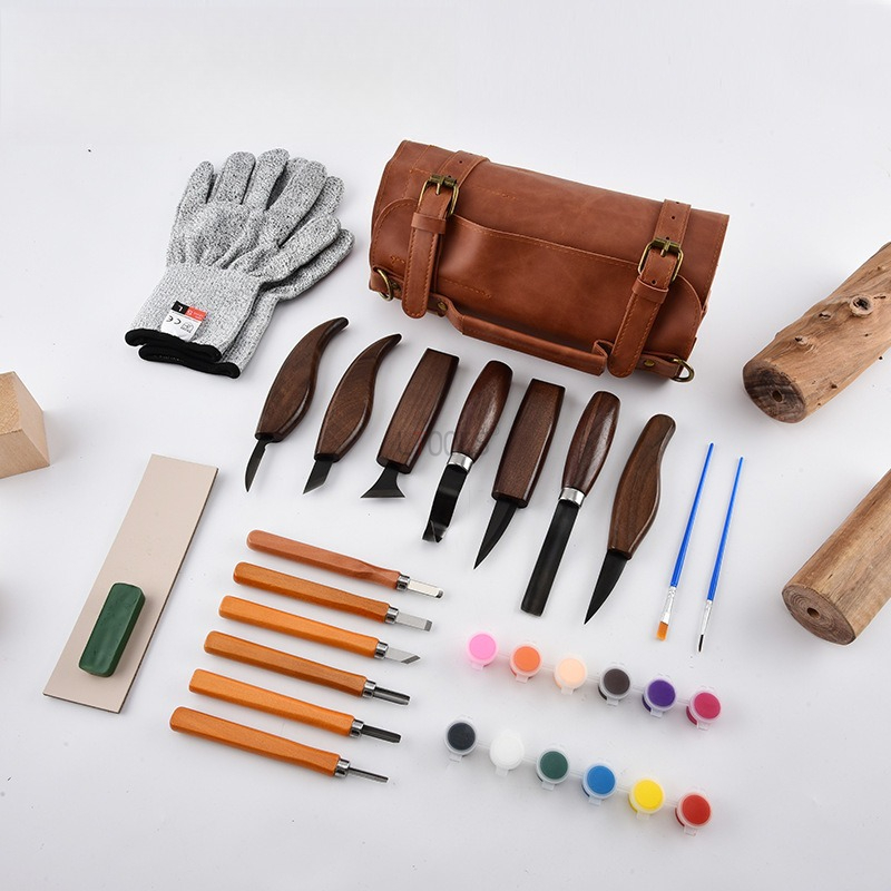 Набор для резьбы по дереву, ро – обзор и цена Leatherwork Beginner Tools
