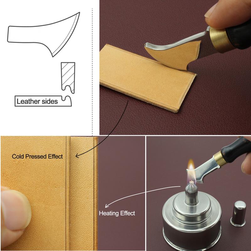 Инструменты для обработки края – обзор и цена Leatherwork Edge Creaser