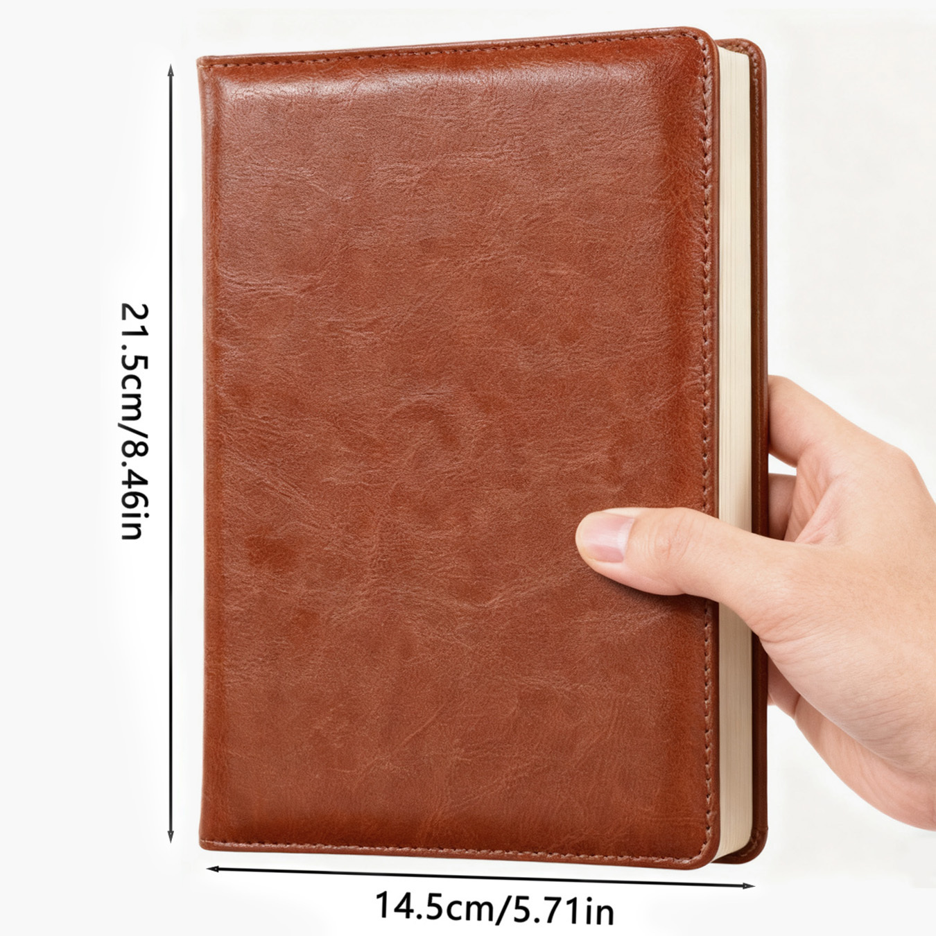 Винтажный кожаный блокнот A5 с – обзор и цена Leatherwork Journal