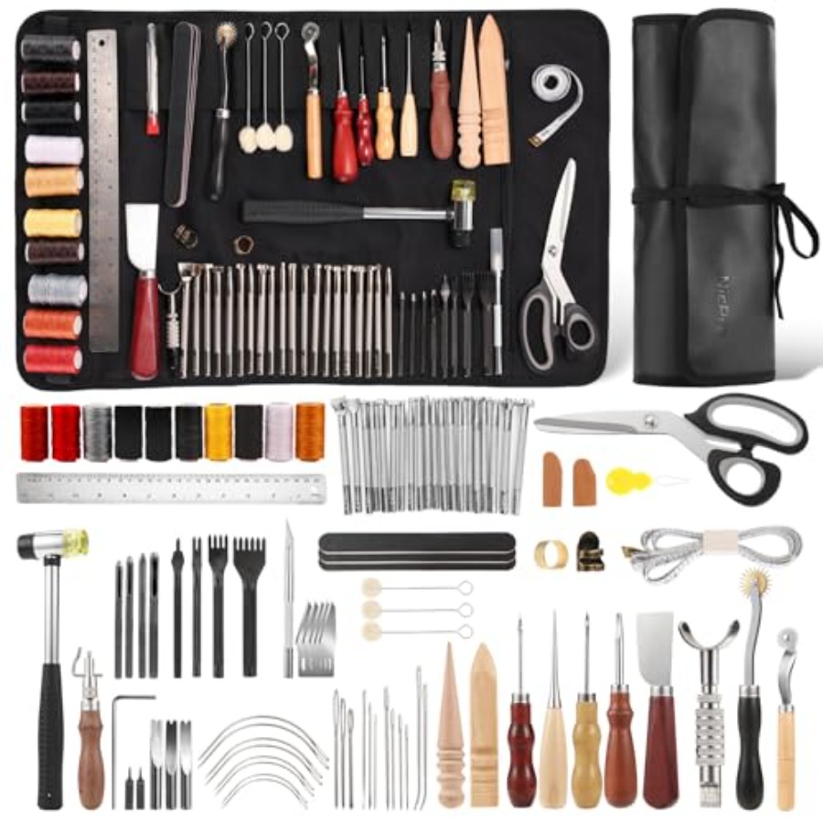 Набор инструментов для работы  – обзор и цена Leatherwork Beginner Tools
