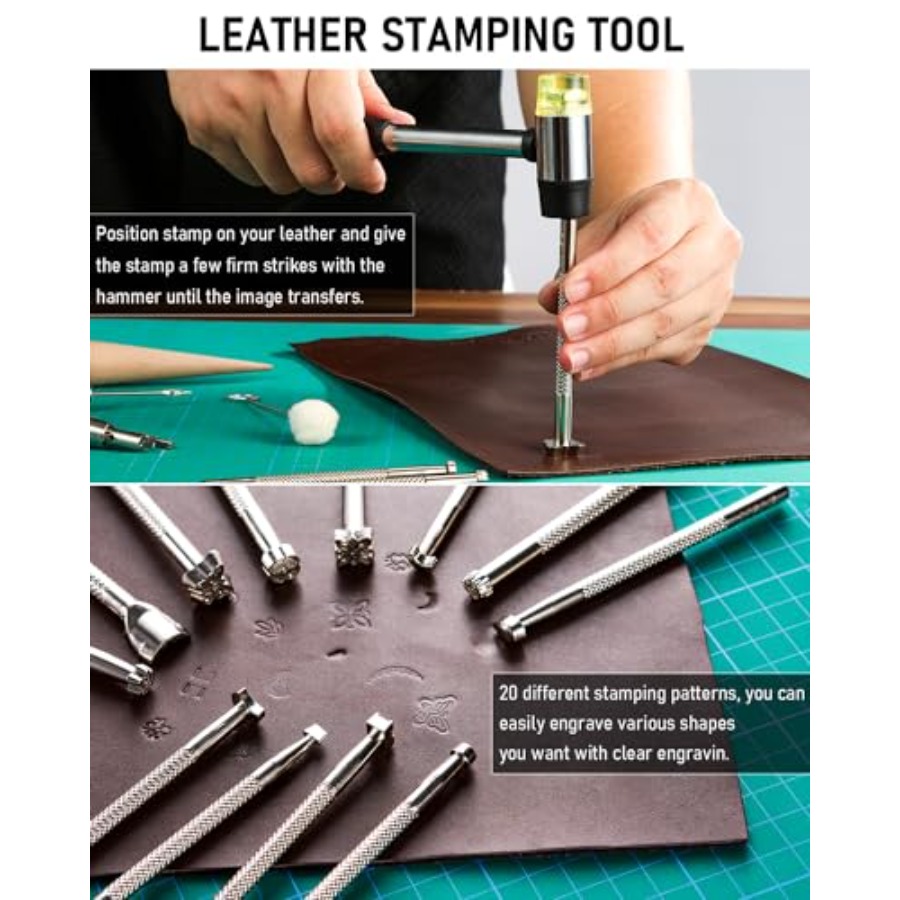 Набор инструментов для работы  – обзор и цена Leatherwork Beginner Tools