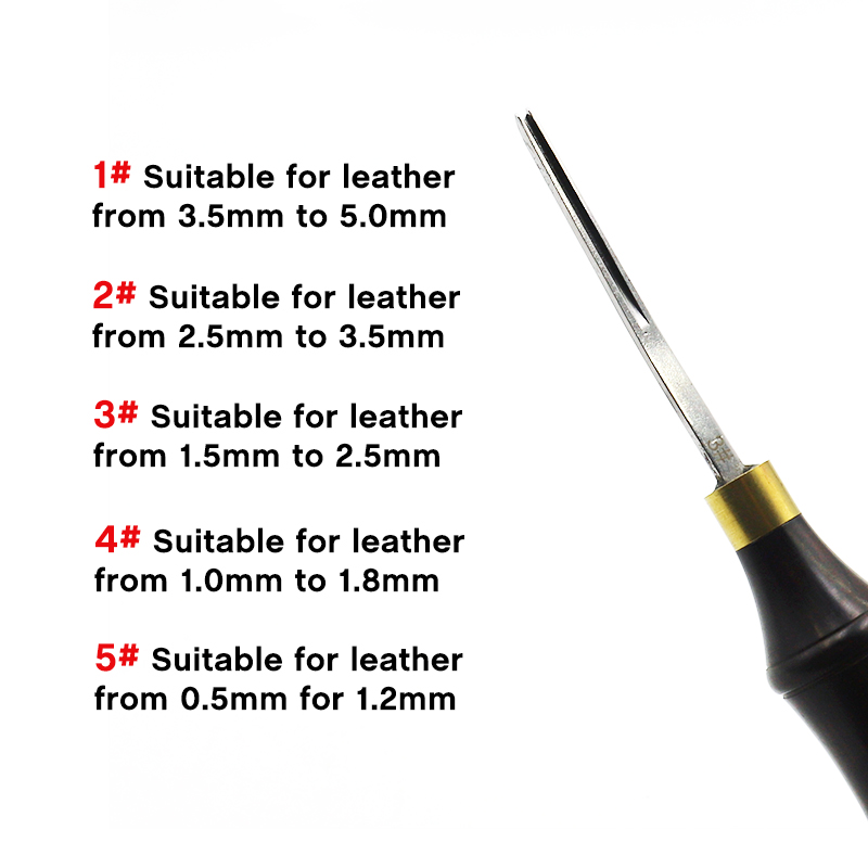 QJH Leather Edge Beveler PRO S – обзор и цена Leatherwork Edge Creaser