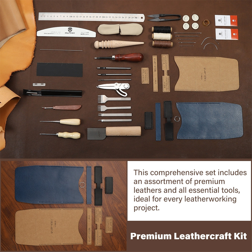 Набор инструментов WUTA 63/74  – обзор и цена Leatherwork Beginner Tools