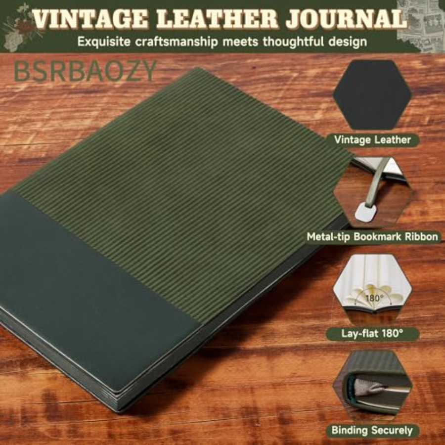 Блокнот-ежедневник в линейку д – обзор и цена Leatherwork Journal