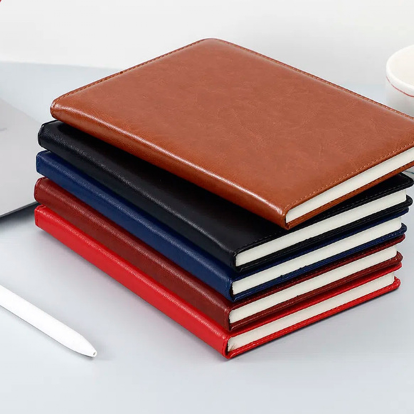 Блокнот A5 из искусственной ко – обзор и цена Leatherwork Journal