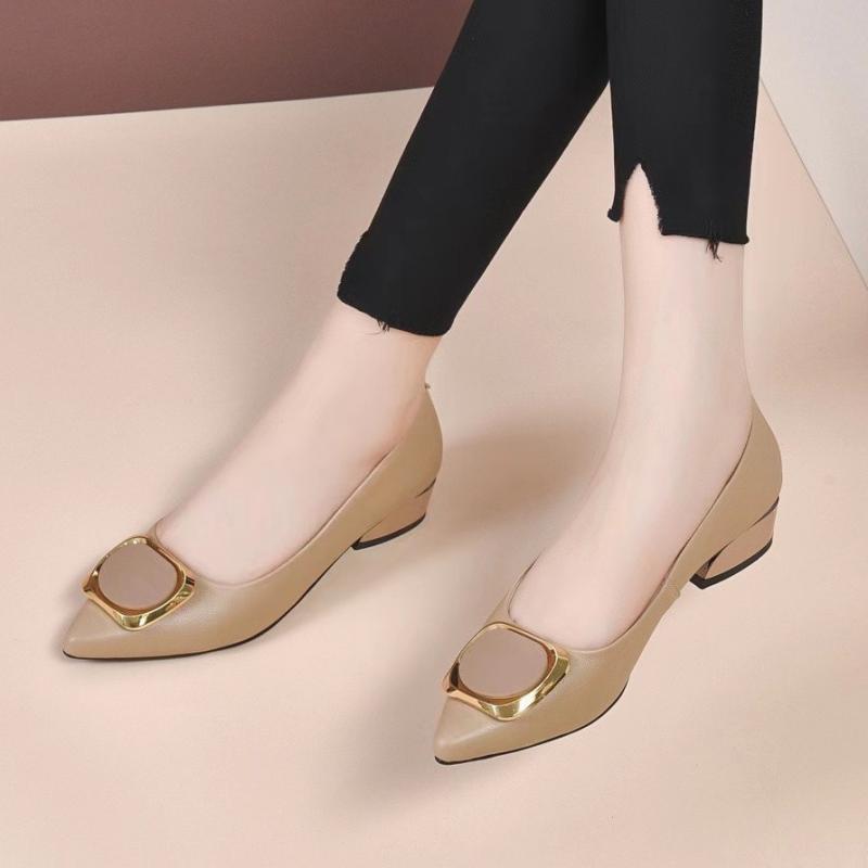 Весенние женские туфли-лодочки – обзор и цена Leather Work Women Shoes